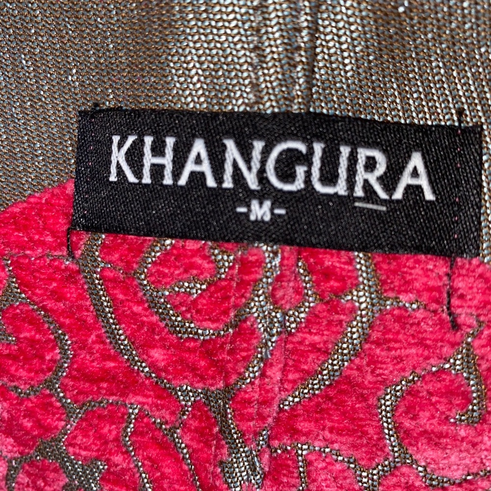 Khangura Tapestry Reversible Jacket Sz M - Picture 9 of 9